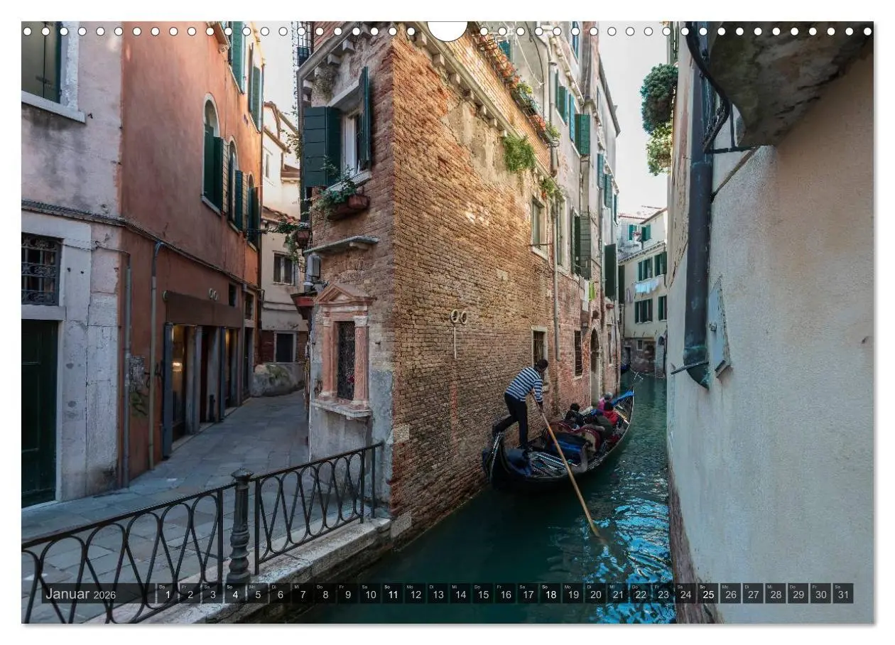 Bild: 9783516139297 | Venedig - Zauber der Lagunenstadt (Wandkalender 2026 DIN A3 quer),...