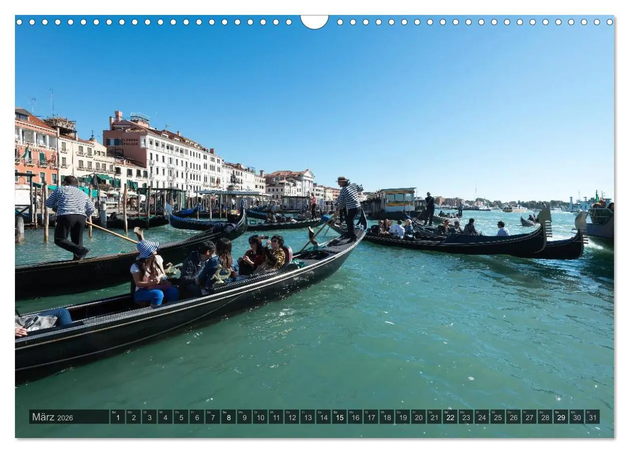 Bild: 9783516139297 | Venedig - Zauber der Lagunenstadt (Wandkalender 2026 DIN A3 quer),...