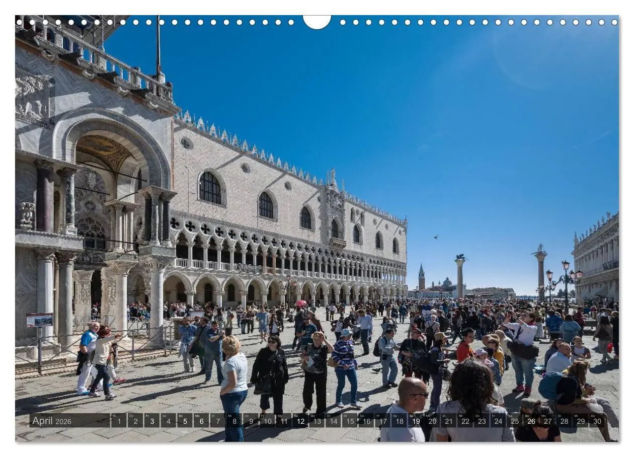Bild: 9783516139297 | Venedig - Zauber der Lagunenstadt (Wandkalender 2026 DIN A3 quer),...
