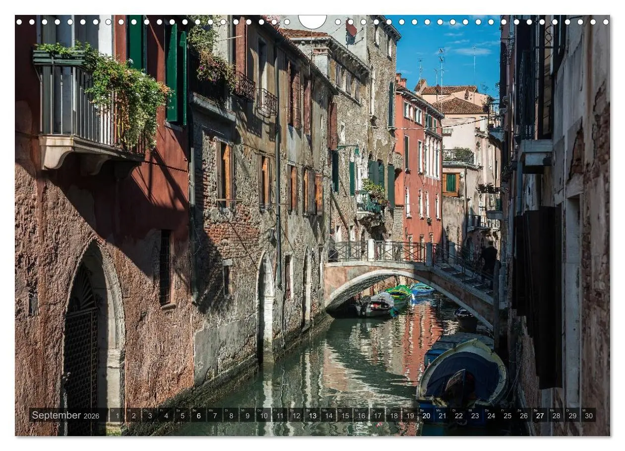 Bild: 9783516139297 | Venedig - Zauber der Lagunenstadt (Wandkalender 2026 DIN A3 quer),...