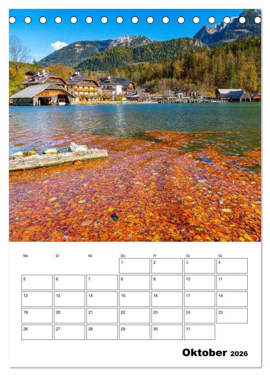 Bild: 9783516379297 | Mein Berchtesgadener Land (Tischkalender 2026 DIN A5 hoch),...