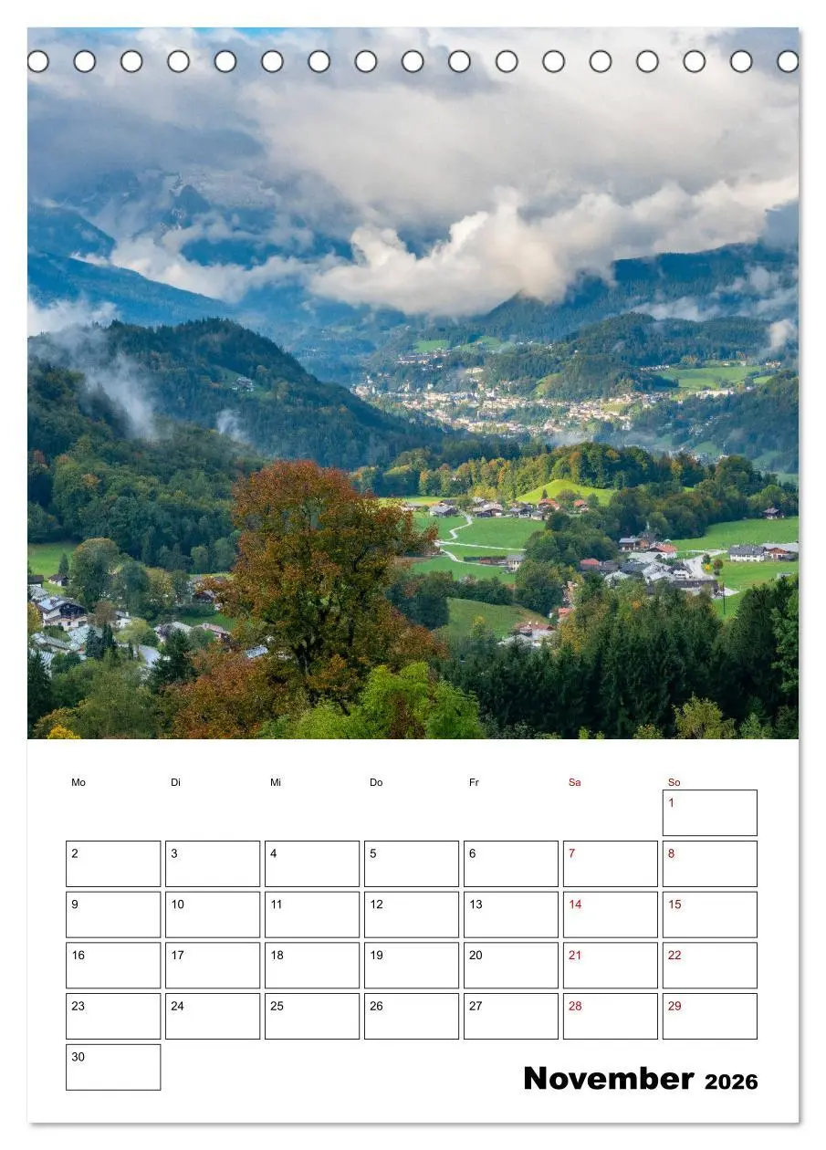Bild: 9783516379297 | Mein Berchtesgadener Land (Tischkalender 2026 DIN A5 hoch),...