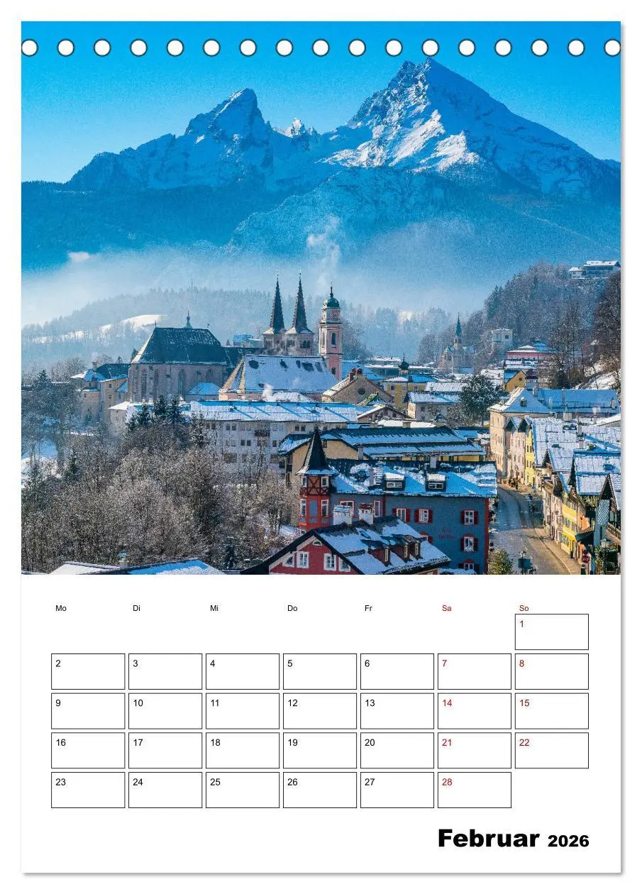 Bild: 9783516379297 | Mein Berchtesgadener Land (Tischkalender 2026 DIN A5 hoch),...