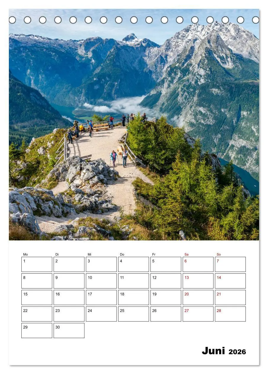Bild: 9783516379297 | Mein Berchtesgadener Land (Tischkalender 2026 DIN A5 hoch),...