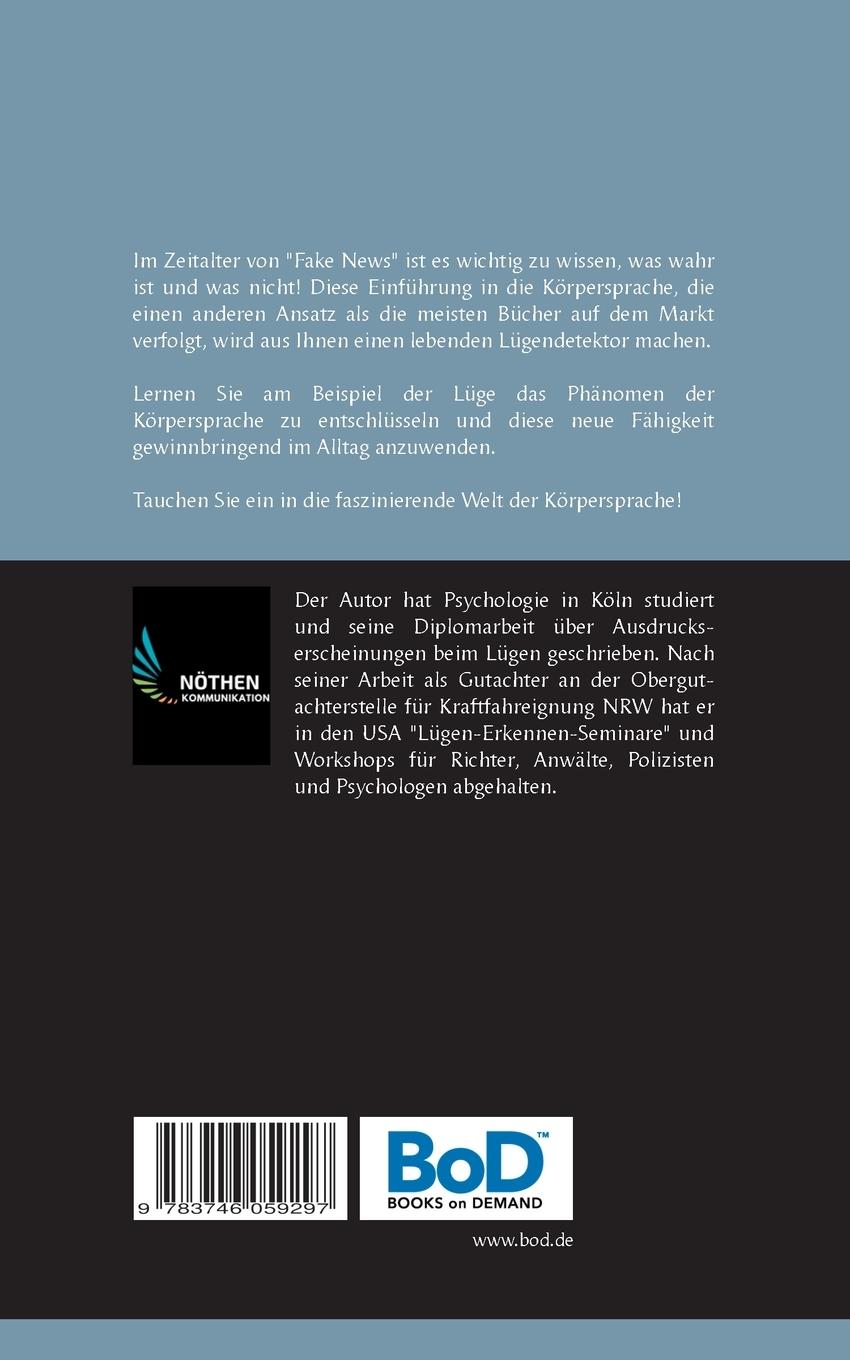 Rückseite: 9783746059297 | Lüge - Deutsch Deutsch - Lüge | Horst M. Nöthen | Taschenbuch | 112 S.