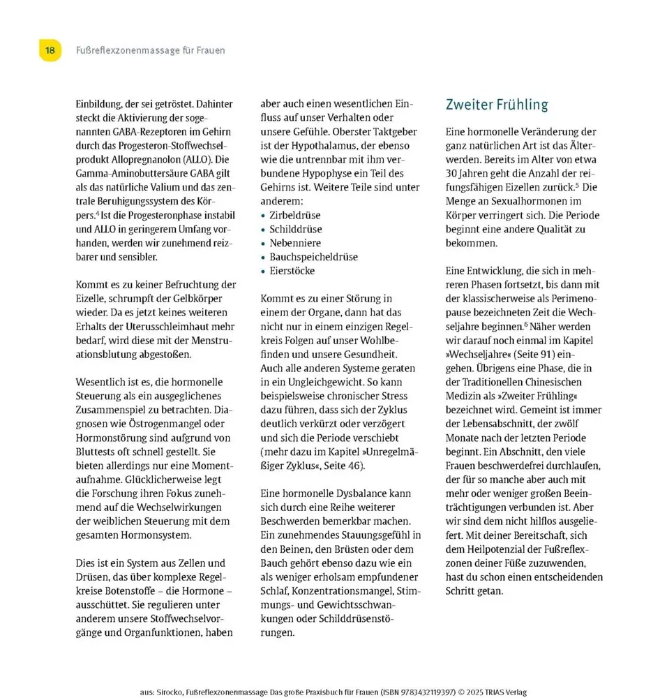 Bild: 9783432119397 | Fußreflexzonenmassage - Das große Praxisbuch für Frauen | Taschenbuch