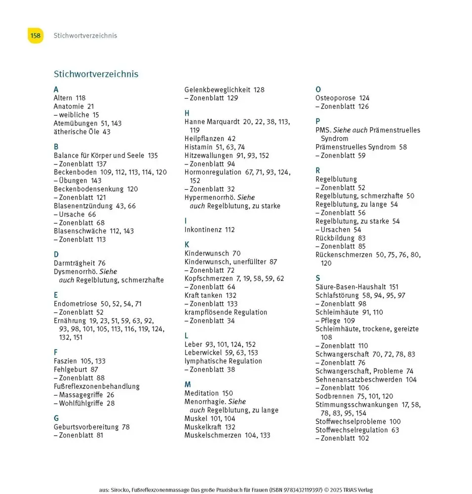 Bild: 9783432119397 | Fußreflexzonenmassage - Das große Praxisbuch für Frauen | Taschenbuch
