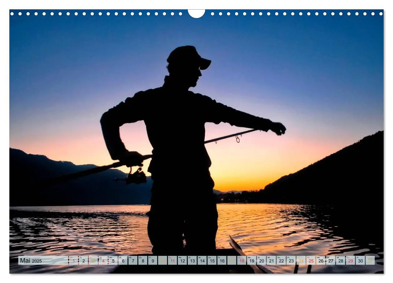 Bild: 9783435499397 | Angeln - meine Leidenschaft (Wandkalender 2025 DIN A3 quer),...