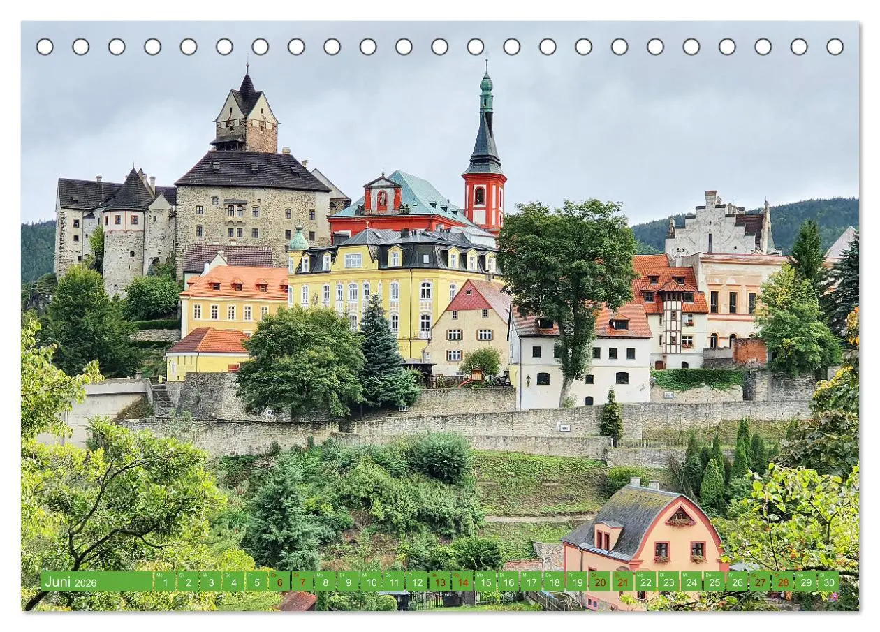 Bild: 9783457419397 | Loket - Das böhmische Rothenburg (Tischkalender 2026 DIN A5 quer),...