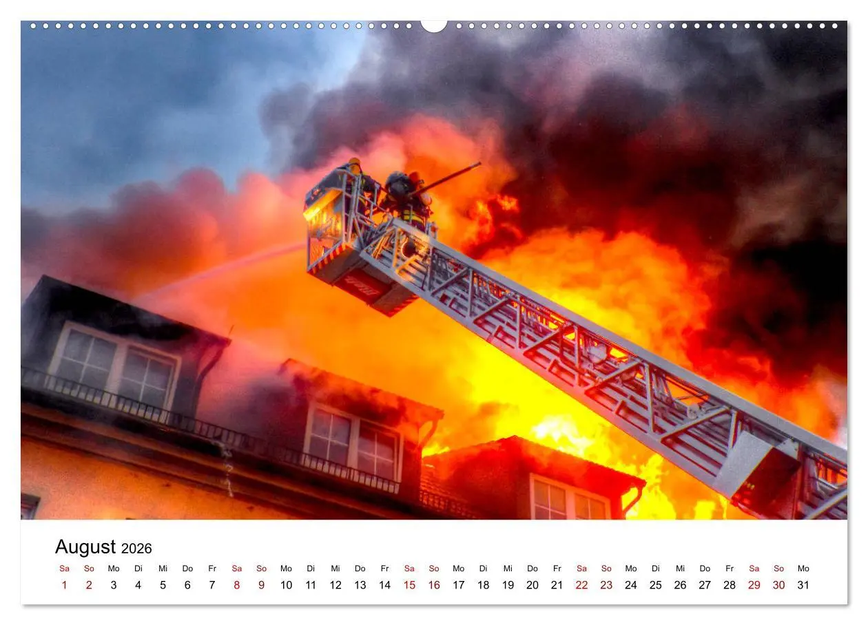 Bild: 9783457659397 | FEUERWEHR IM EINSATZ (hochwertiger Premium Wandkalender 2026 DIN A2...