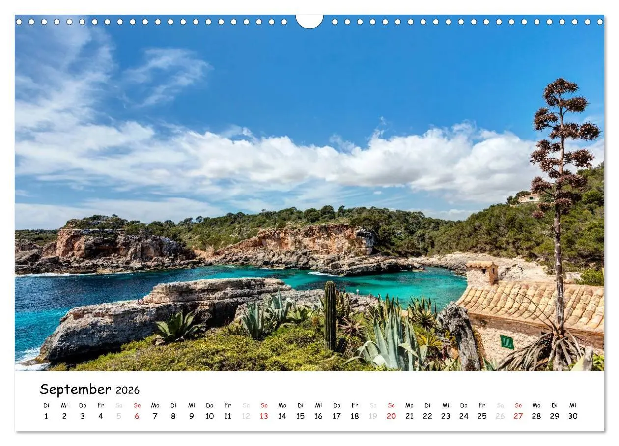 Bild: 9783516059397 | Wildes und romantisches Mallorca (Wandkalender 2026 DIN A3 quer),...