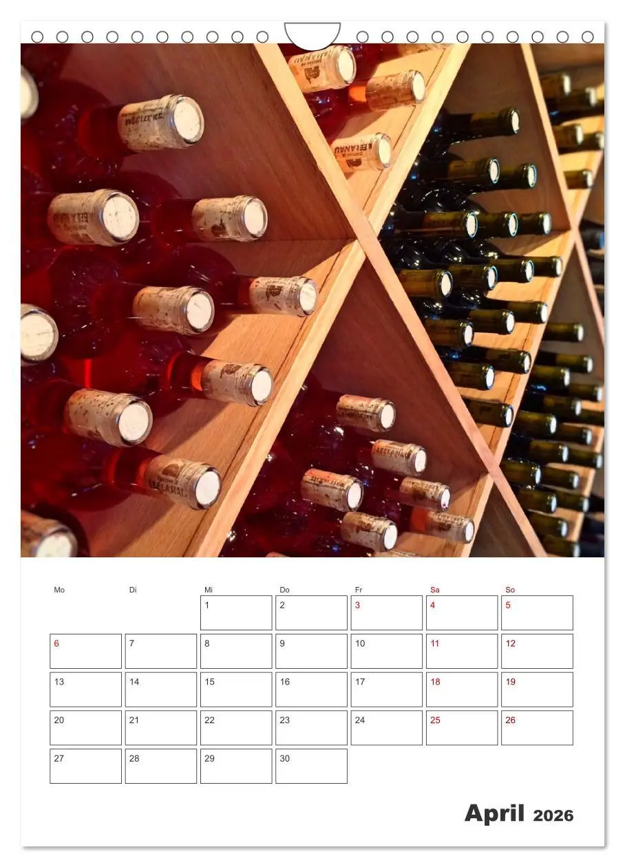 Bild: 9783516369397 | Weinkalender - für Kenner und Genießer (Wandkalender 2026 DIN A4...