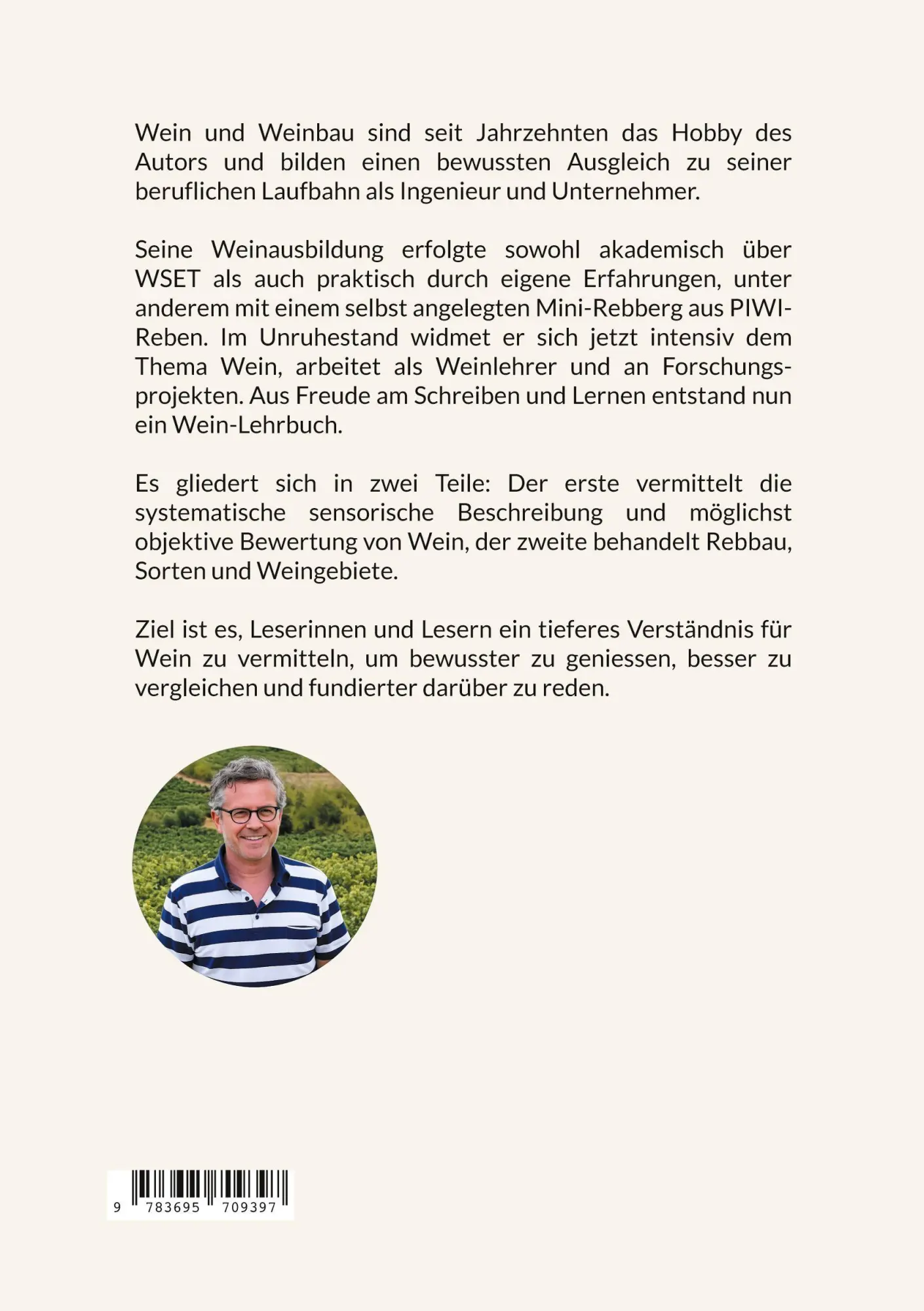 Rückseite: 9783695709397 | Auge Nase Gaumen | Wie Du Wein beschreibst, bewertest, geniesst | Buch
