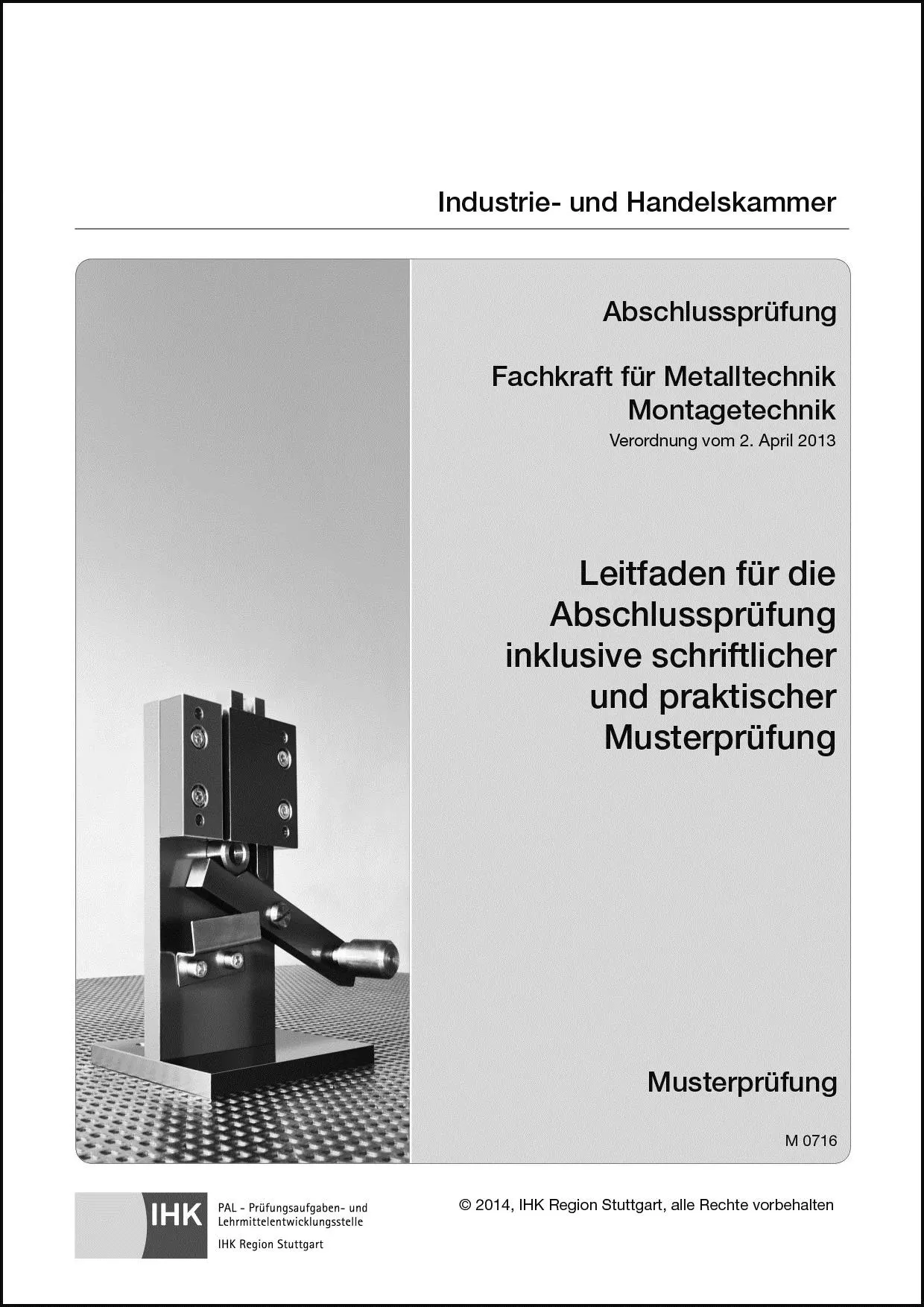Cover: 9783865229397 | Abschlussprüfung. Fachkraft für Metalltechnik Montagetechnik | Buch