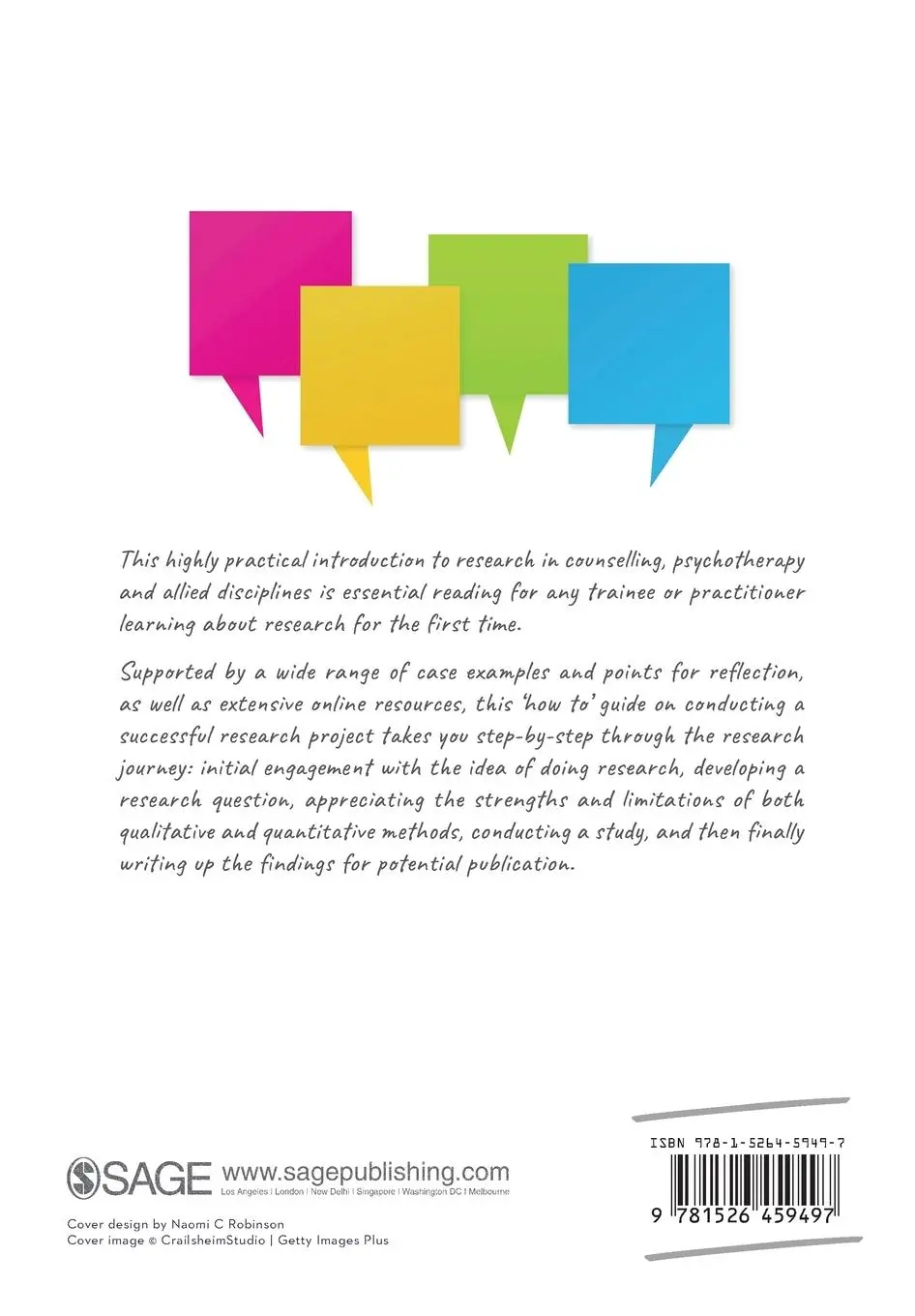 Rückseite: 9781526459497 | Doing Research in Counselling and Psychotherapy | John Mcleod | Buch