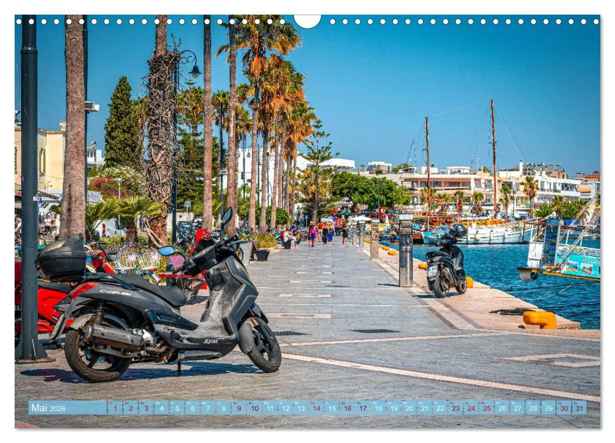 Bild: 9783457269497 | Insel Kos in Griechenland (Wandkalender 2026 DIN A3 quer), CALVENDO...