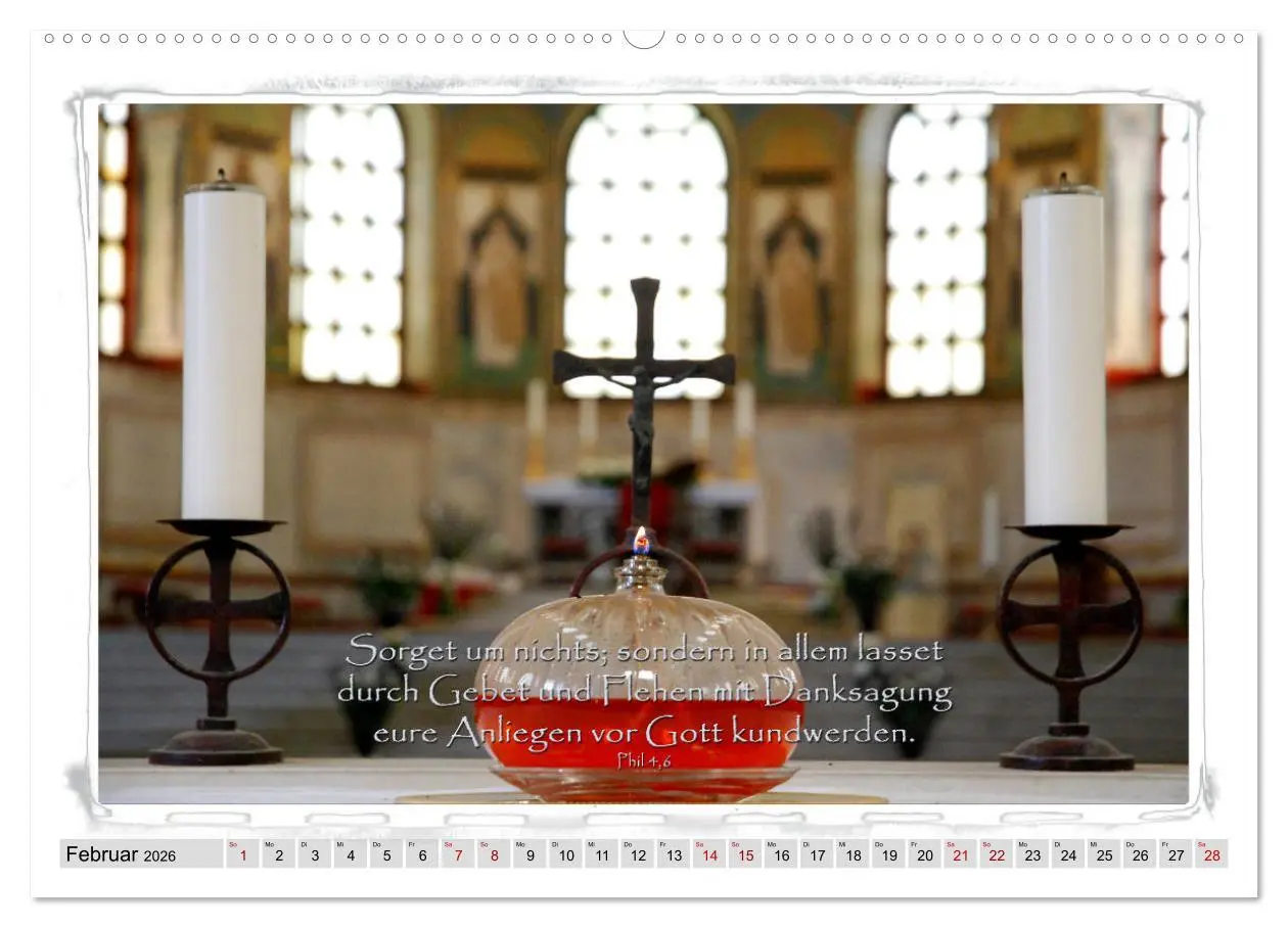 Bild: 9783457889497 | Biblische Sprüche und Verse (Wandkalender 2026 DIN A2 quer),...
