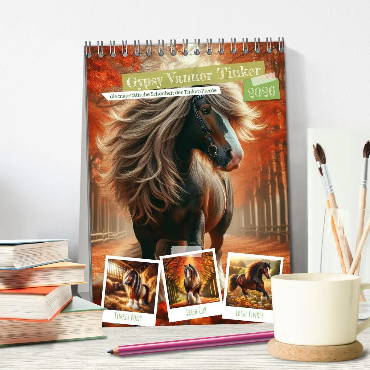 Bild: 9783516289497 | Gypsy Vanner Tinker - die majestätische Schönheit der Tinker-Pferde...