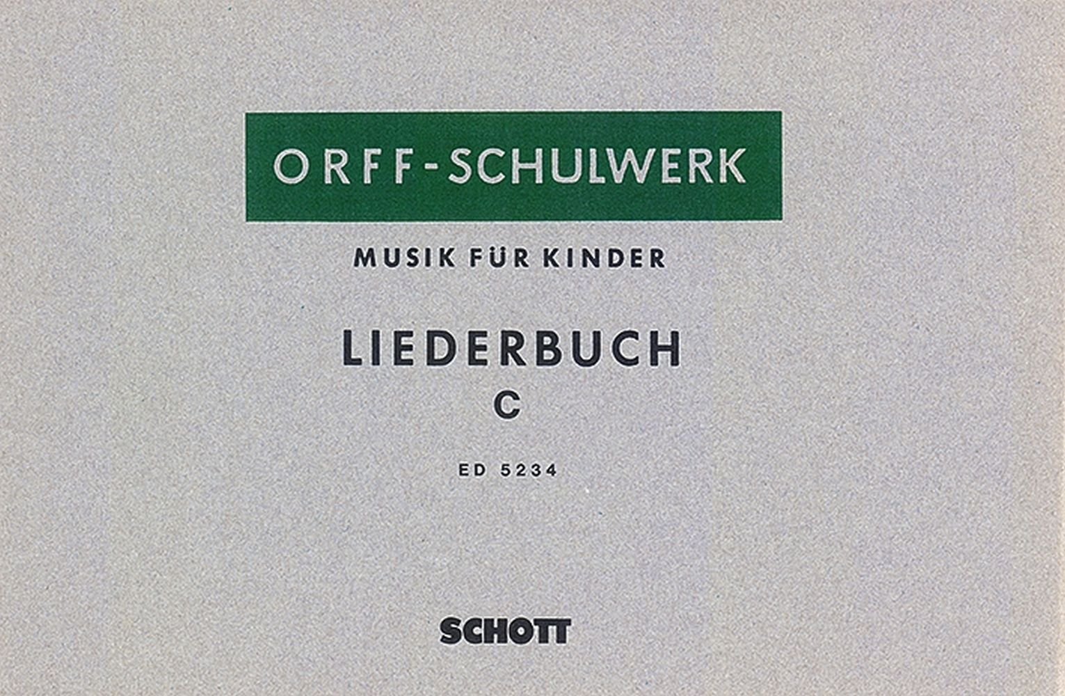 Cover: 9790001059497 | Musik für Kinder für Singstimme und Orff-Instrumente Sing- und...