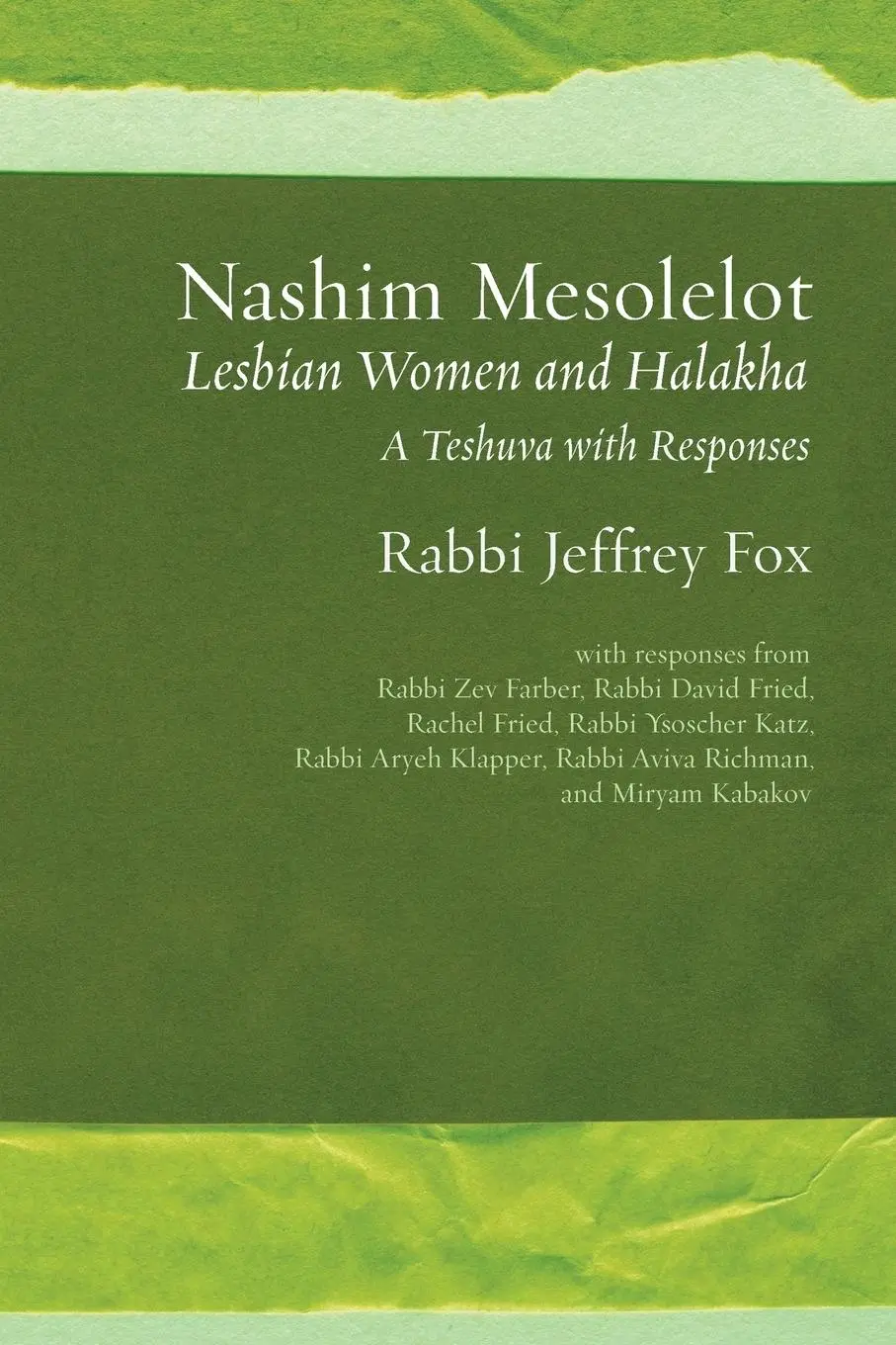 Cover: 9781953829597 | Nashim Mesolelot | Jeffrey Fox | Taschenbuch | Englisch | 2024