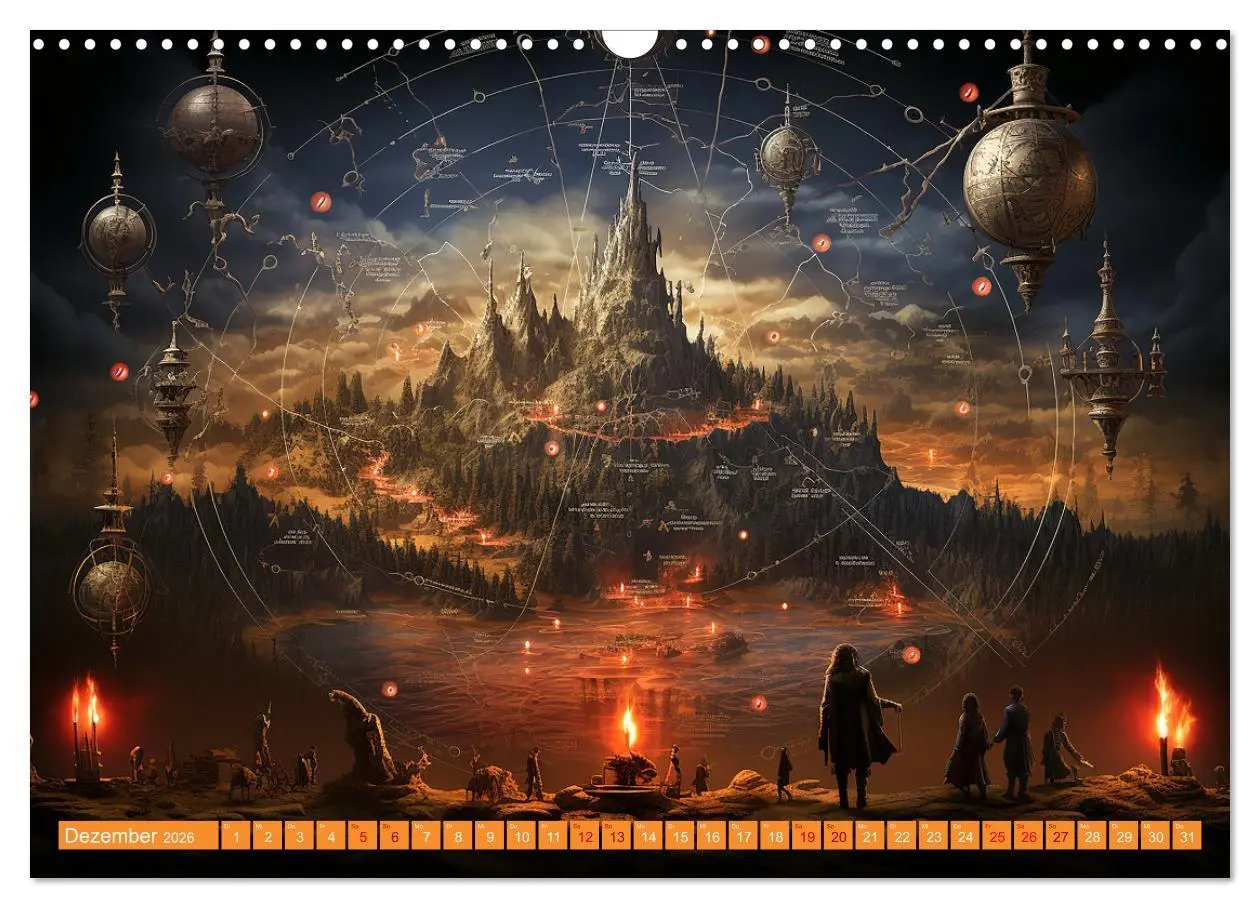 Bild: 9783457499597 | Antike Wegweiser (Wandkalender 2026 DIN A3 quer), CALVENDO...