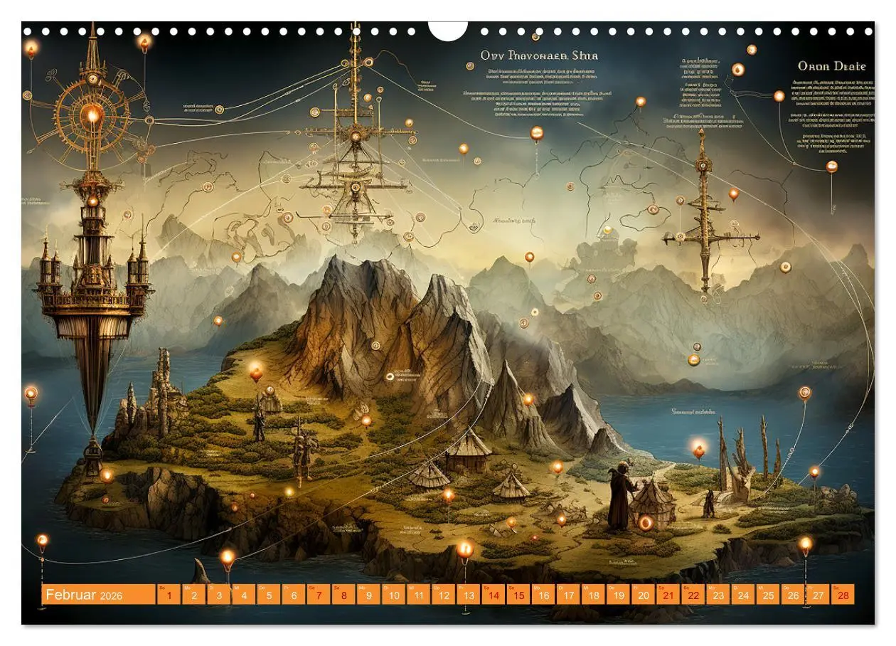 Bild: 9783457499597 | Antike Wegweiser (Wandkalender 2026 DIN A3 quer), CALVENDO...