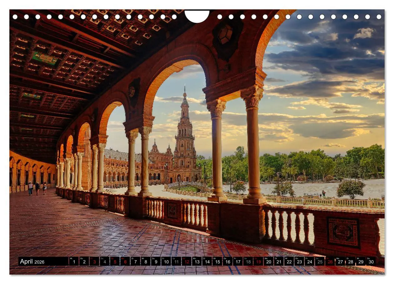 Bild: 9783457569597 | Sevilla - Traumziel in Andalusien (Wandkalender 2026 DIN A4 quer),...
