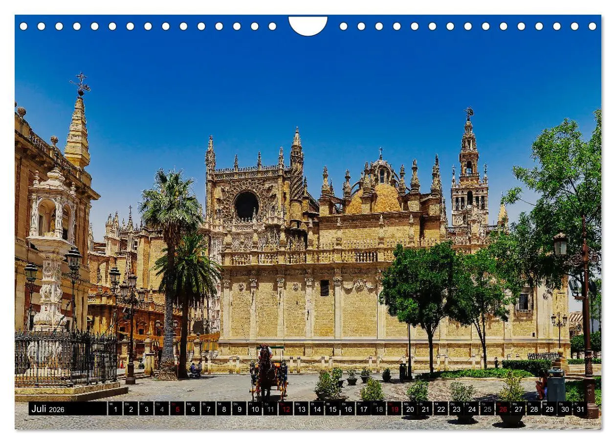Bild: 9783457569597 | Sevilla - Traumziel in Andalusien (Wandkalender 2026 DIN A4 quer),...