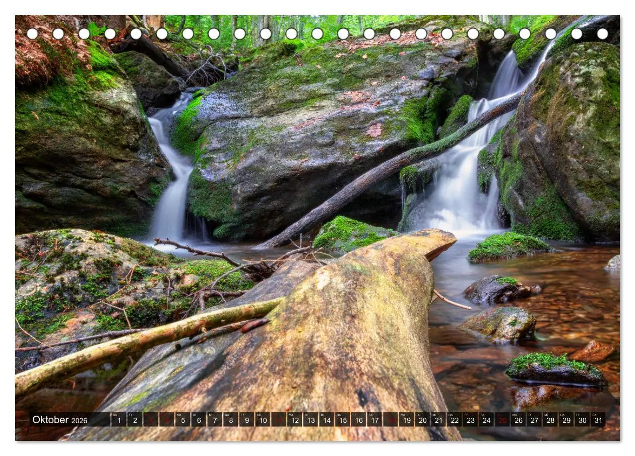 Bild: 9783457639597 | Bewegtes Wasser (Tischkalender 2026 DIN A5 quer), CALVENDO...