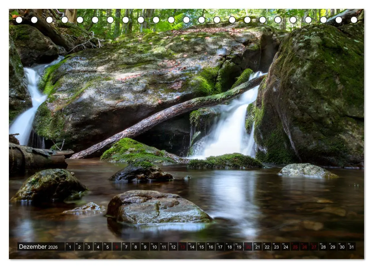 Bild: 9783457639597 | Bewegtes Wasser (Tischkalender 2026 DIN A5 quer), CALVENDO...