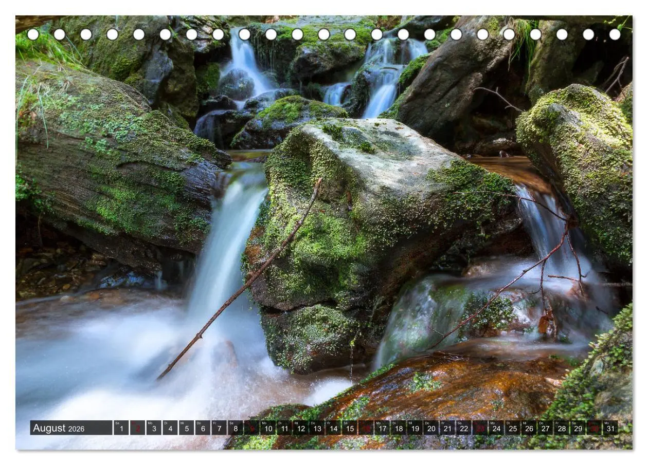 Bild: 9783457639597 | Bewegtes Wasser (Tischkalender 2026 DIN A5 quer), CALVENDO...