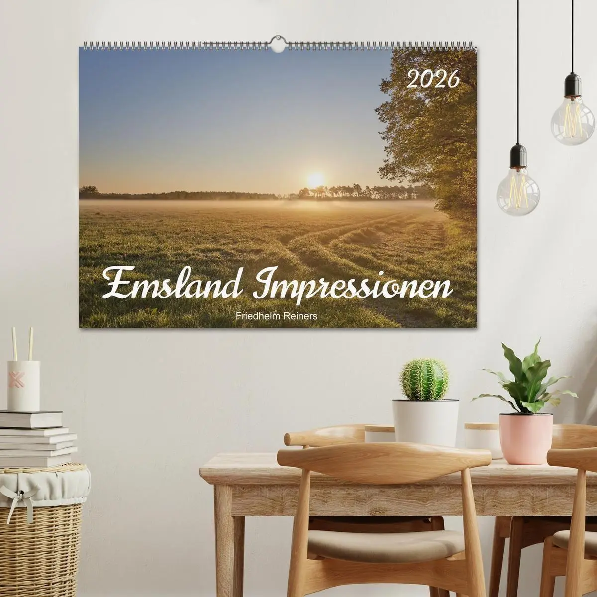 Bild: 9783516729597 | Emsland Impressionen (Wandkalender 2026 DIN A2 quer), CALVENDO...