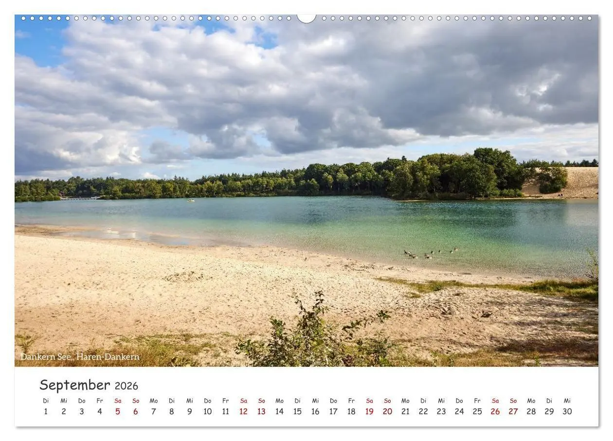 Bild: 9783516729597 | Emsland Impressionen (Wandkalender 2026 DIN A2 quer), CALVENDO...