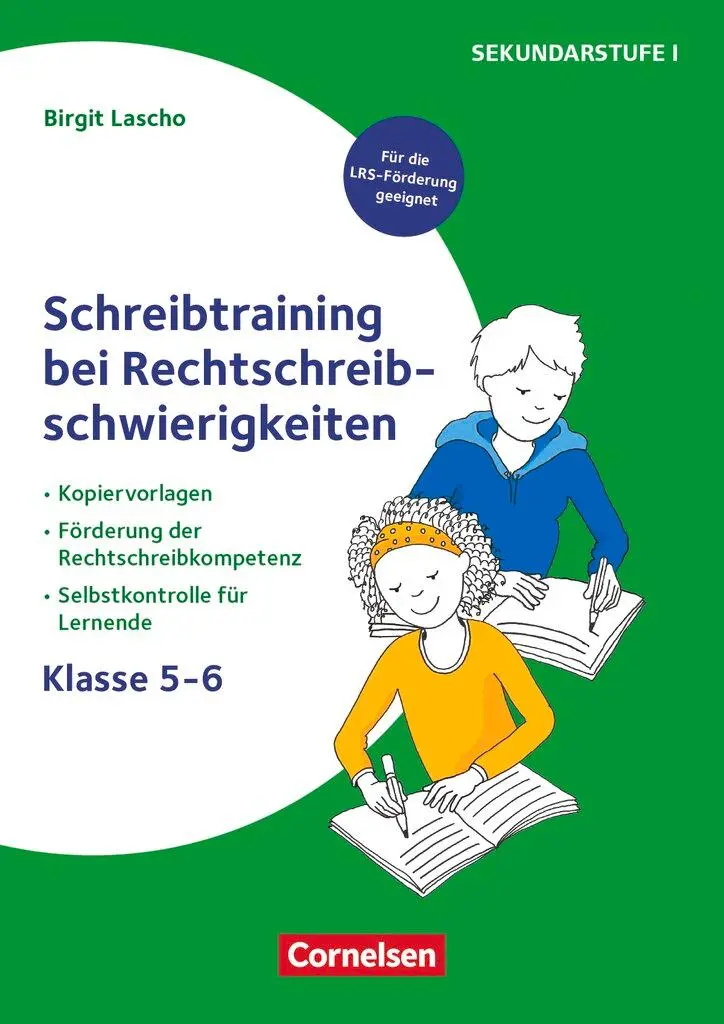 Cover: 9783589169597 | Schreibtraining bei Rechtschreibschwierigkeiten - Kopiervorlagen...