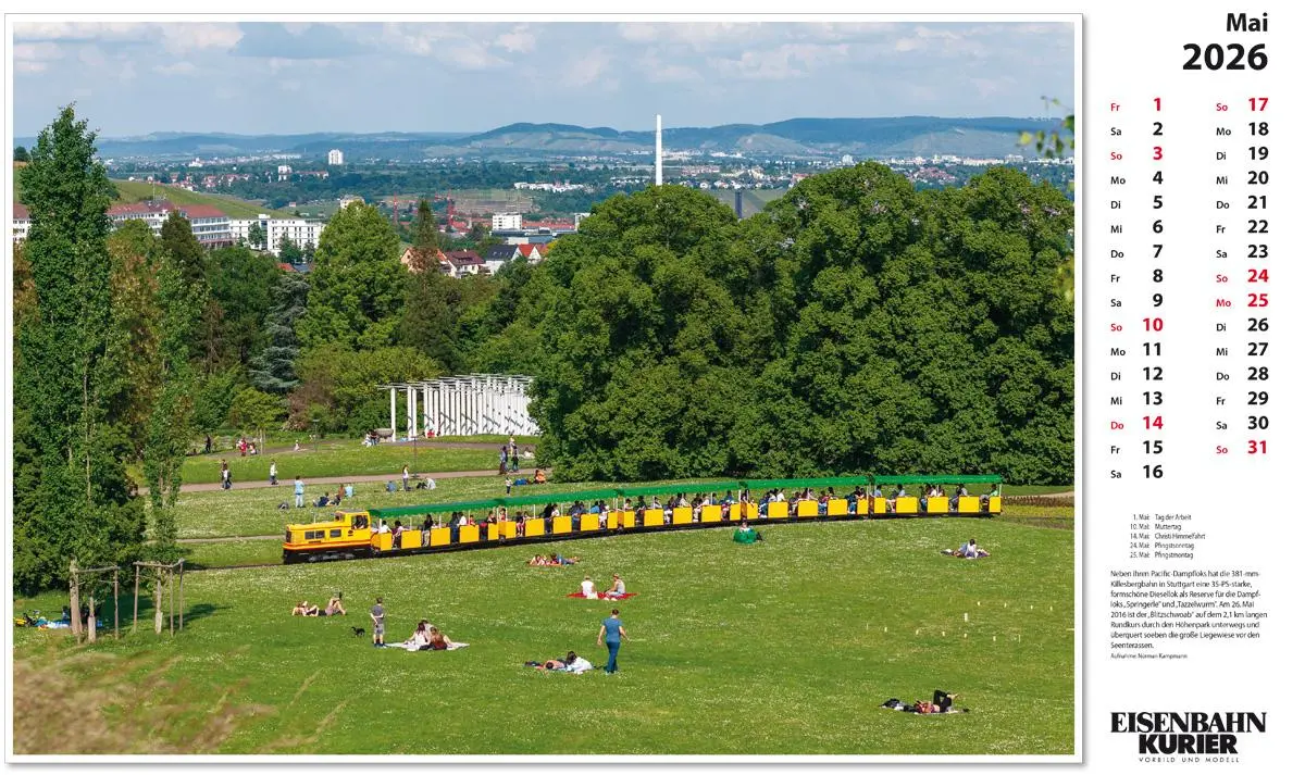 Bild: 9783844659597 | Feldbahnen 2026 | Kalender | 13 S. | Deutsch | 2026 | EK-Verlag