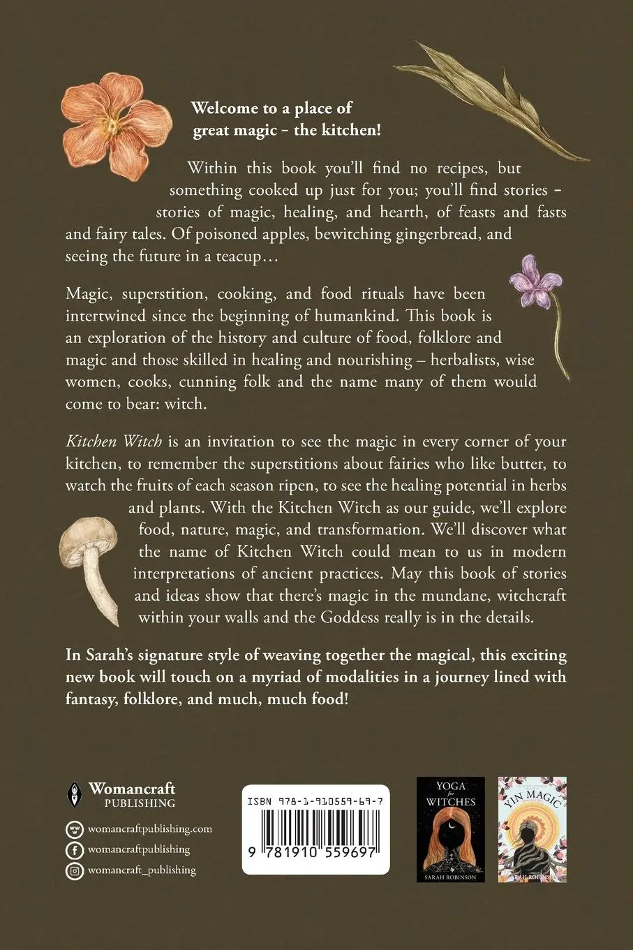 Rückseite: 9781910559697 | Kitchen Witch | Food, Folklore &amp; Fairy Tale | Sarah Robinson | Buch