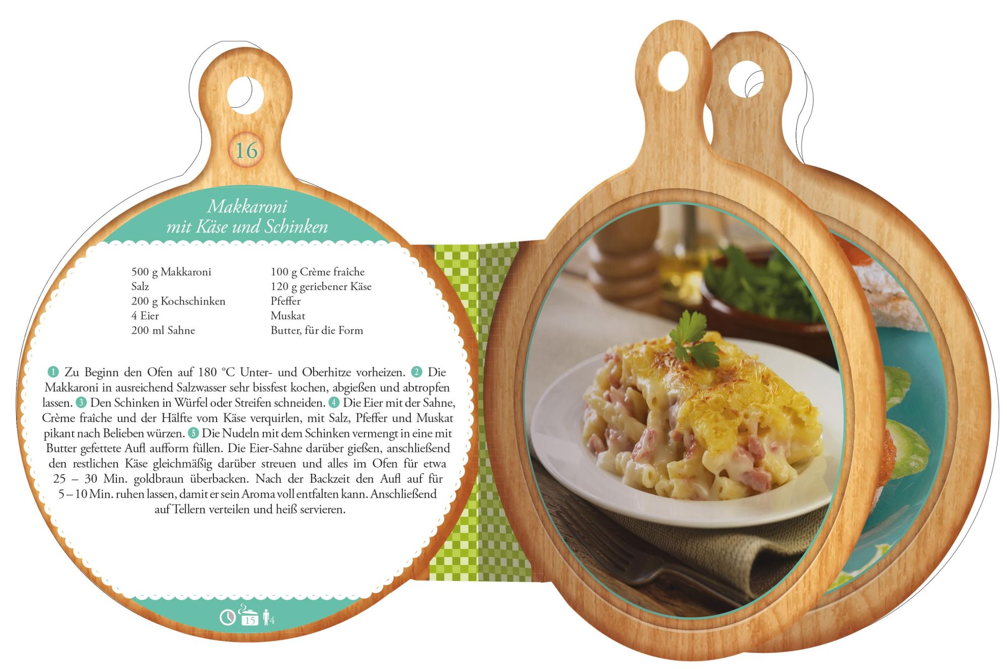 Bild: 9783957749697 | Rezeptbrettchen "Familien - Kochbuch" | 13 x 16 cm | Buch | 64 S.