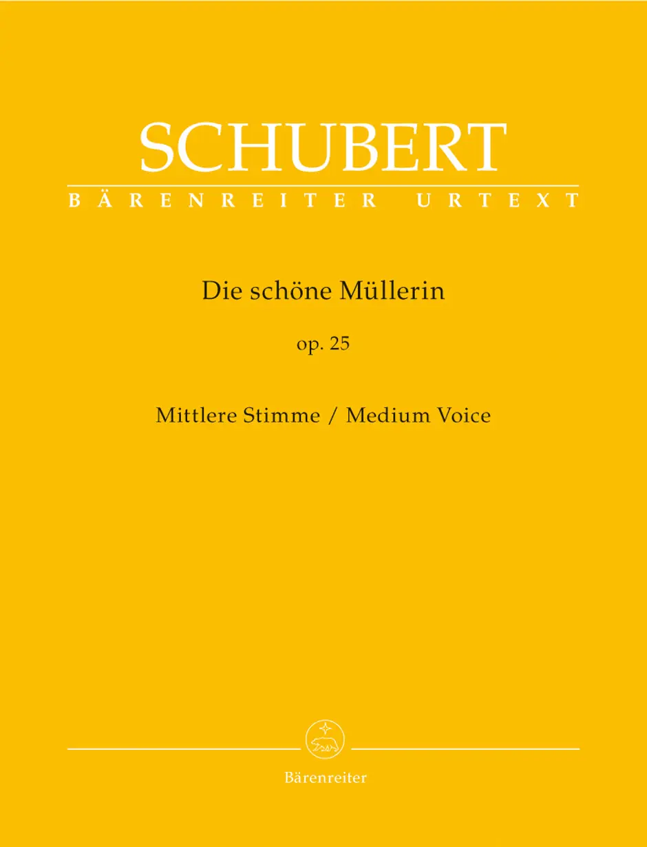 Cover: 9790006539697 | Die schöne Müllerin op.25, Lieder, Mittlere Stimme und Klavier,...