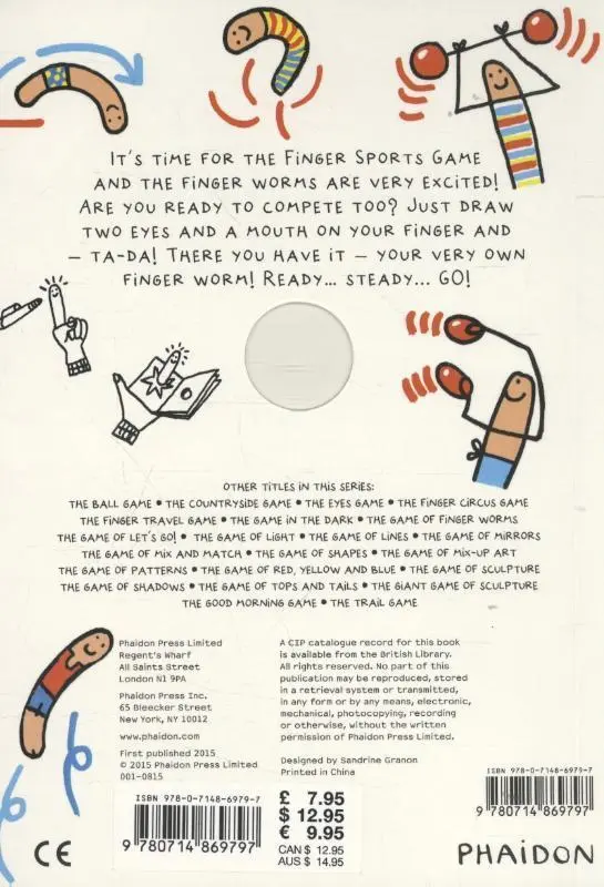 Rückseite: 9780714869797 | The Finger Sports Game | Hervé Tullet | Buch | 14 S. | Englisch | 2015