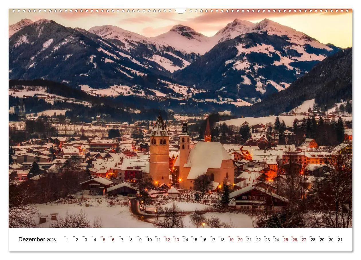 Bild: 9783457859797 | Kitzbühel, Sportstadt und Wanderparadies (Wandkalender 2026 DIN A2...
