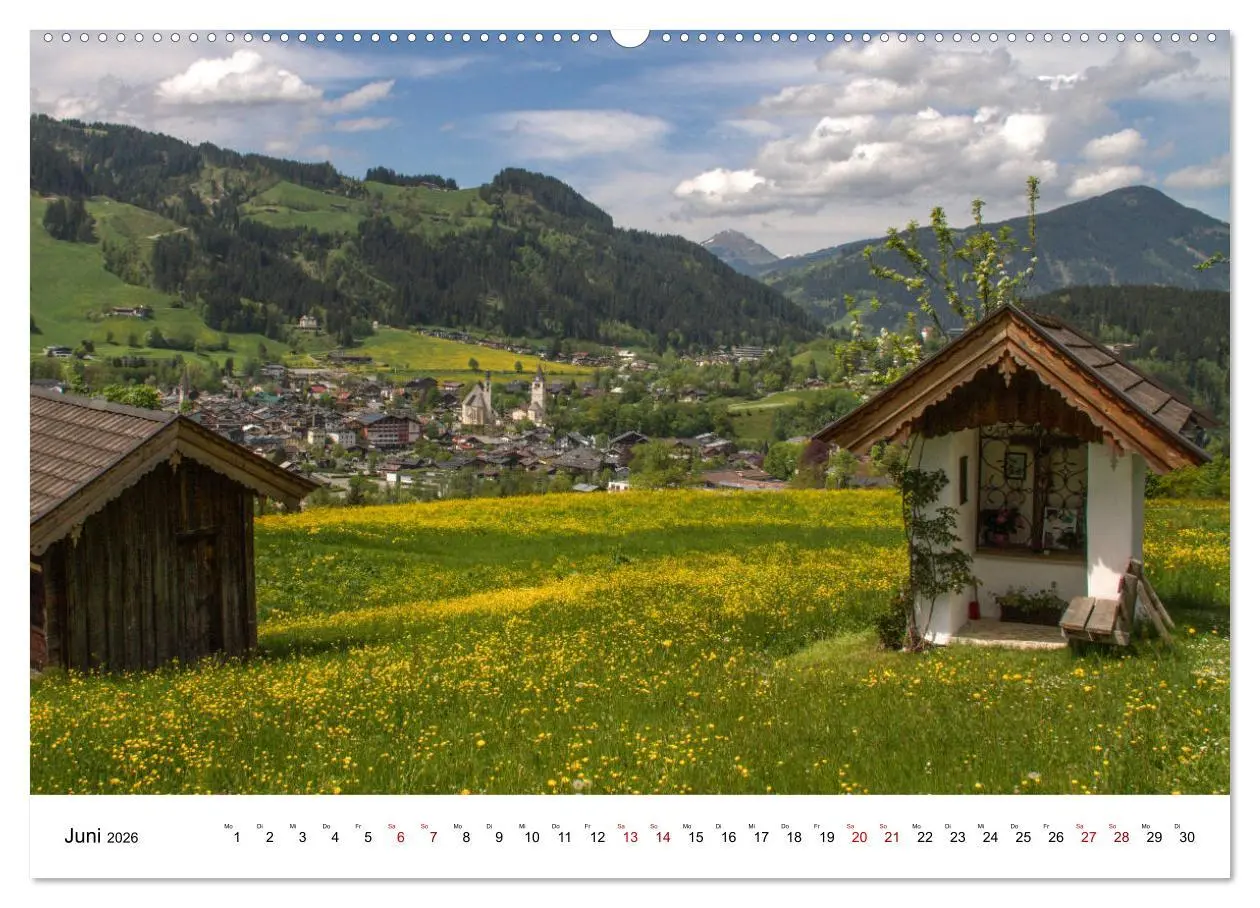 Bild: 9783457859797 | Kitzbühel, Sportstadt und Wanderparadies (Wandkalender 2026 DIN A2...