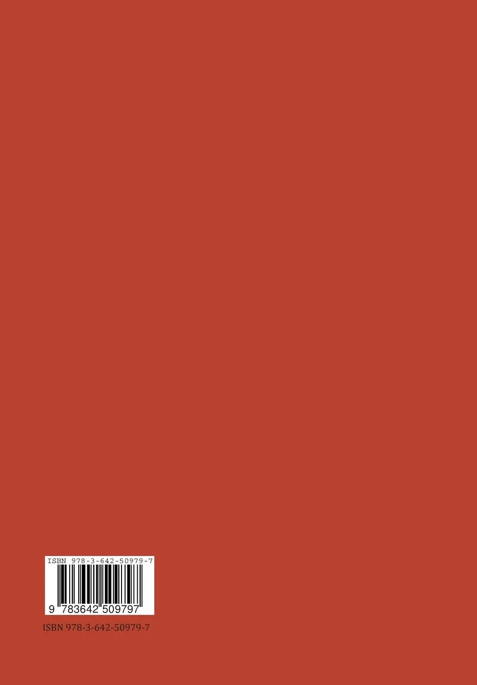 Rückseite: 9783642509797 | Emaillierung | A. H. Dietzel | Taschenbuch | xii | Deutsch | 2012