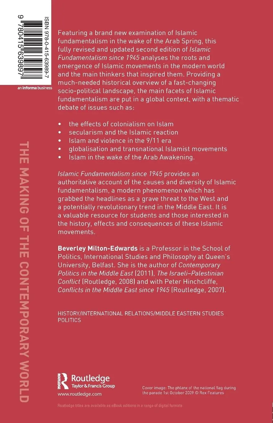 Rückseite: 9780415639897 | Islamic Fundamentalism since 1945 | Beverley Milton-Edwards | Buch