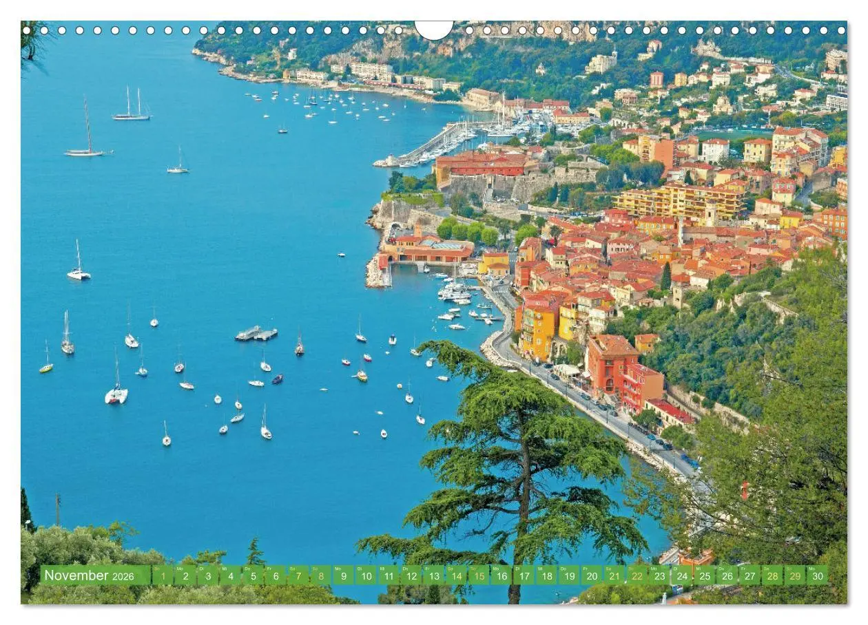 Bild: 9783457469897 | Lebendige Cote d'Azur: Die azurblaue Küste (Wandkalender 2026 DIN...