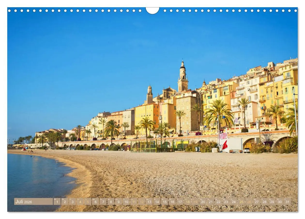 Bild: 9783457469897 | Lebendige Cote d'Azur: Die azurblaue Küste (Wandkalender 2026 DIN...