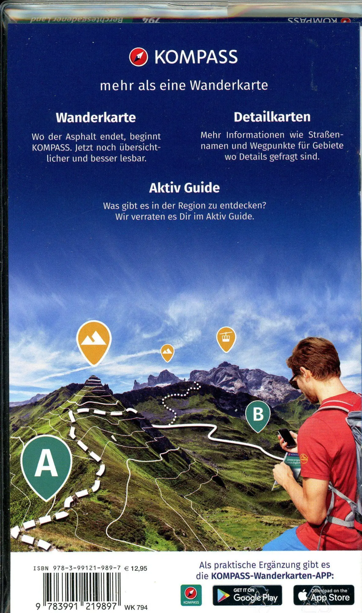 Bild: 9783991219897 | KOMPASS Wanderkarte 794 Berchtesgadener Land, Königssee,...
