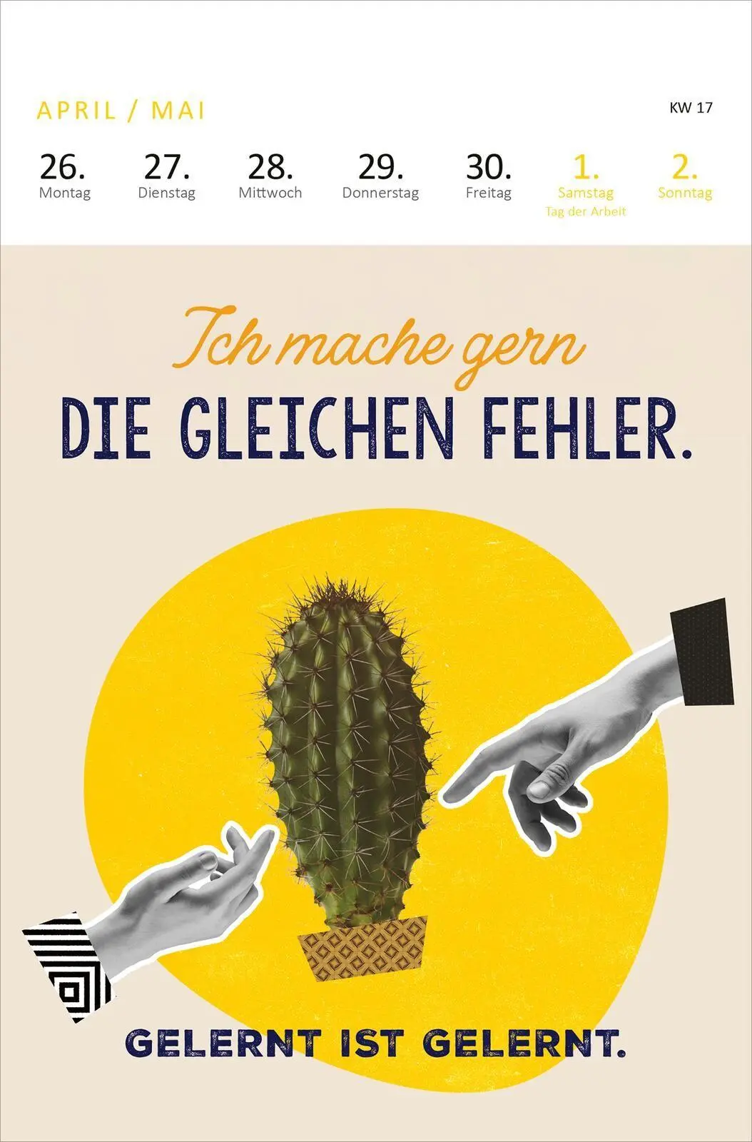 Bild: 4014489139997 | Wochenkalender Mir geht's nicht gut, ich glaub ich hab Montag 2027