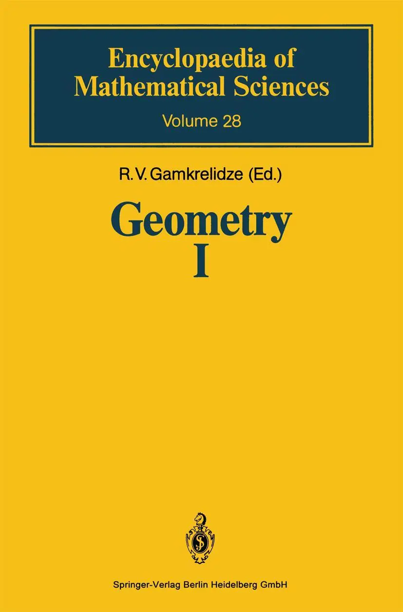 Cover: 9783540519997 | Geometry I | Basic Ideas and Concepts of Differential Geometry | Buch