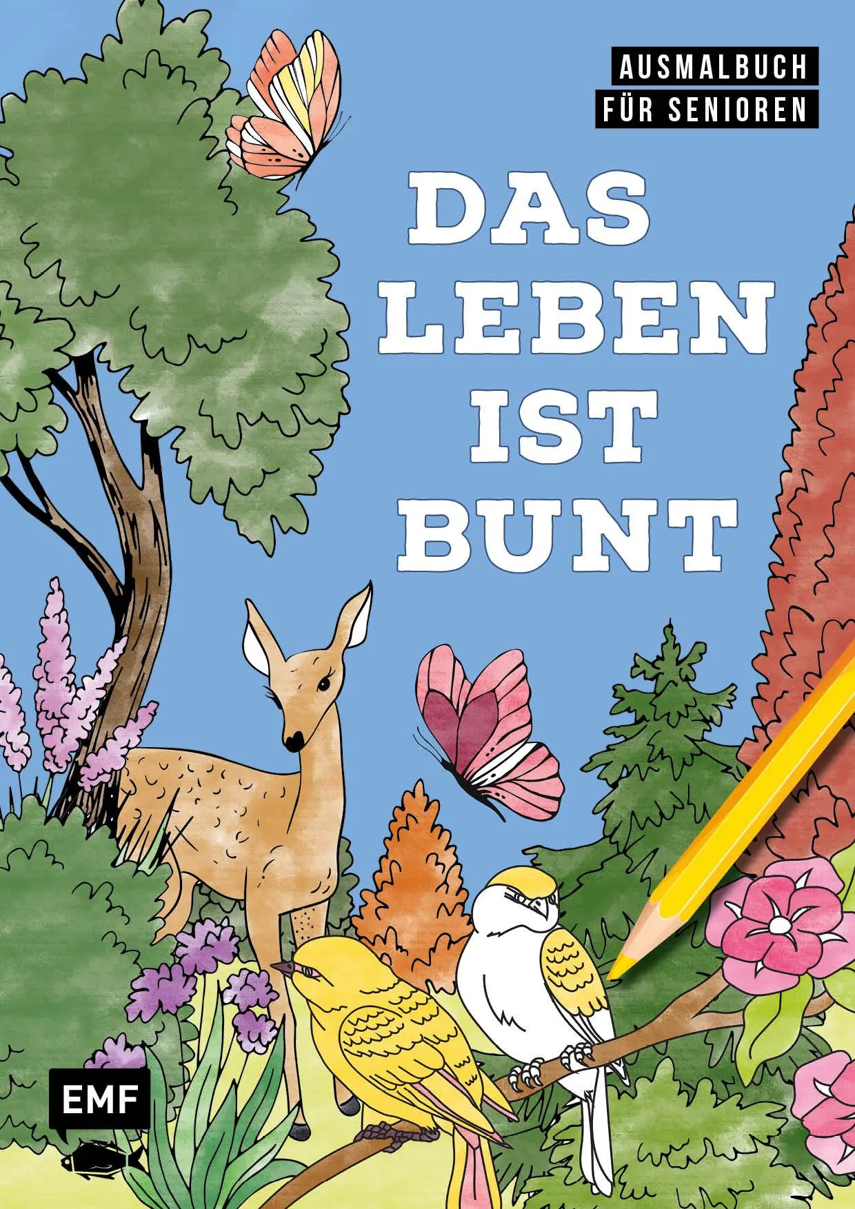 Cover: 9783745929997 | Ausmalbuch für Senioren: Das Leben ist bunt | Edition Michael Fischer