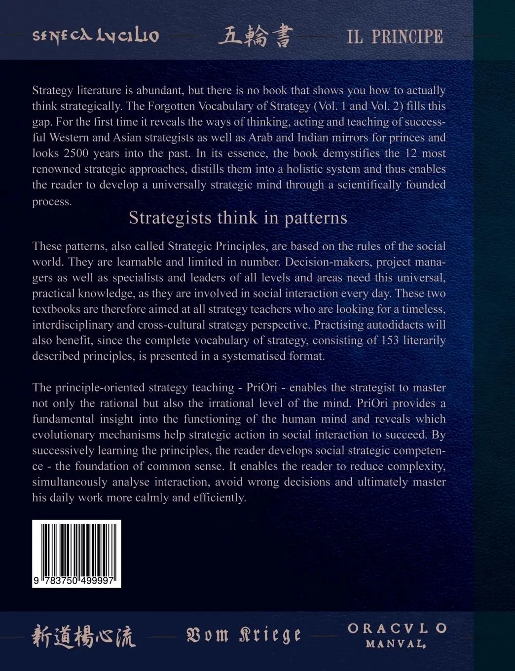 Rückseite: 9783750499997 | The Forgotten Vocabulary of Strategy Vol.2 | Gunter Maier | Buch